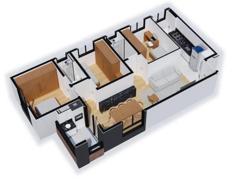 Apartamento, 3 quartos, 69 m² - Foto 11