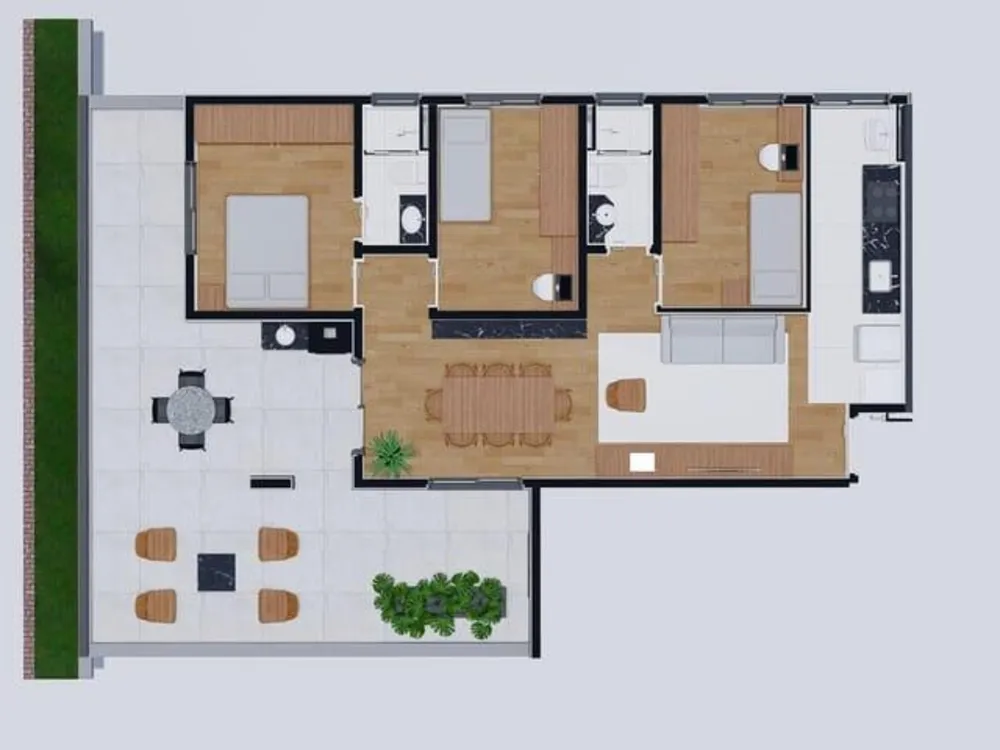 Apartamento, 3 quartos, 69 m² - Foto 15