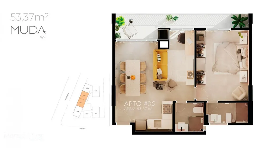Apartamento, 2 quartos, 77 m² - Foto 9