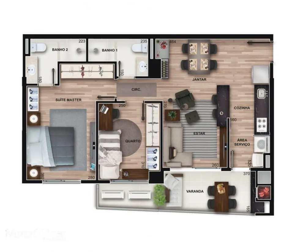 Apartamento, 3 quartos, 85 m² - Foto 8