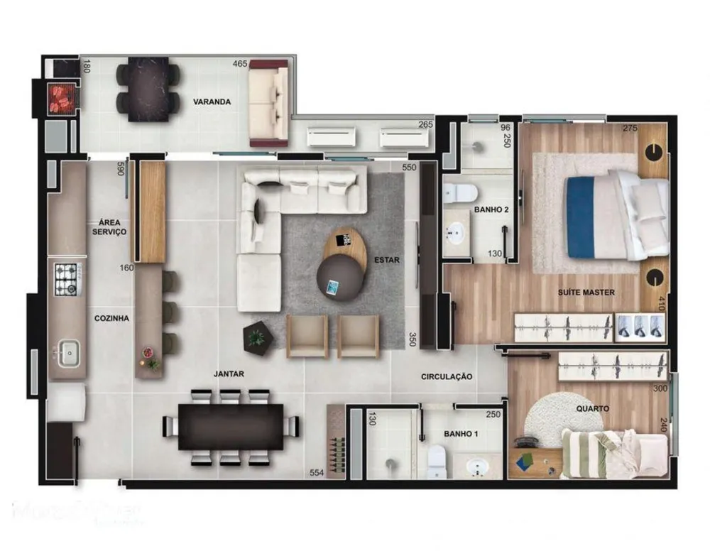 Apartamento, 3 quartos, 85 m² - Foto 9