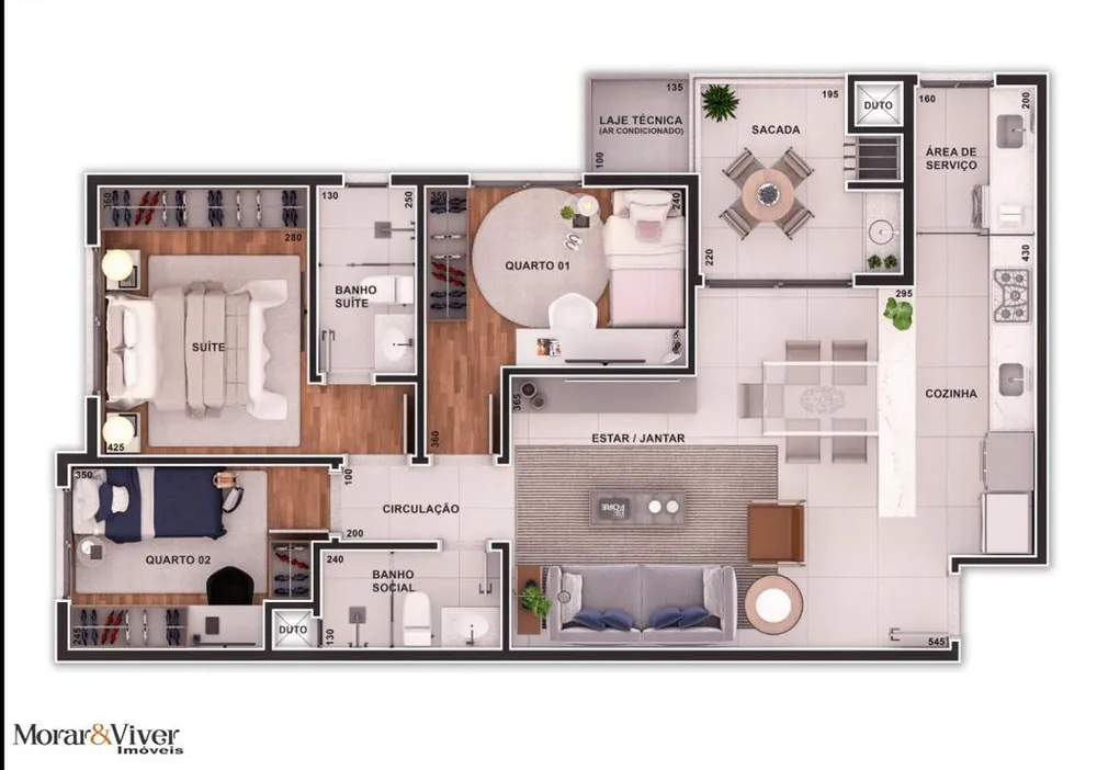 Apartamento, 3 quartos, 120 m² - Foto 5