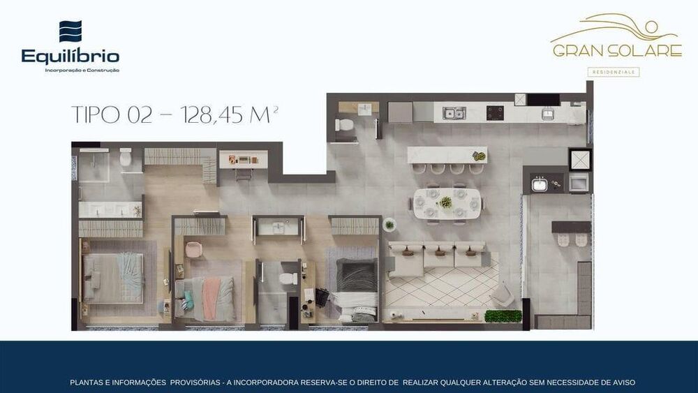 Apartamento à venda com 3 quartos, 128m² - Foto 23