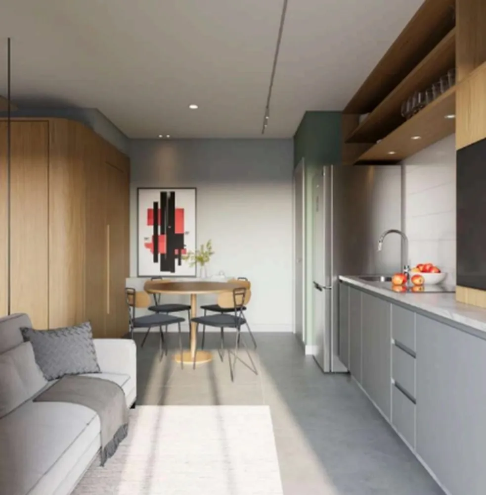 Apartamento, 1 quarto, 27 m² - Foto 2
