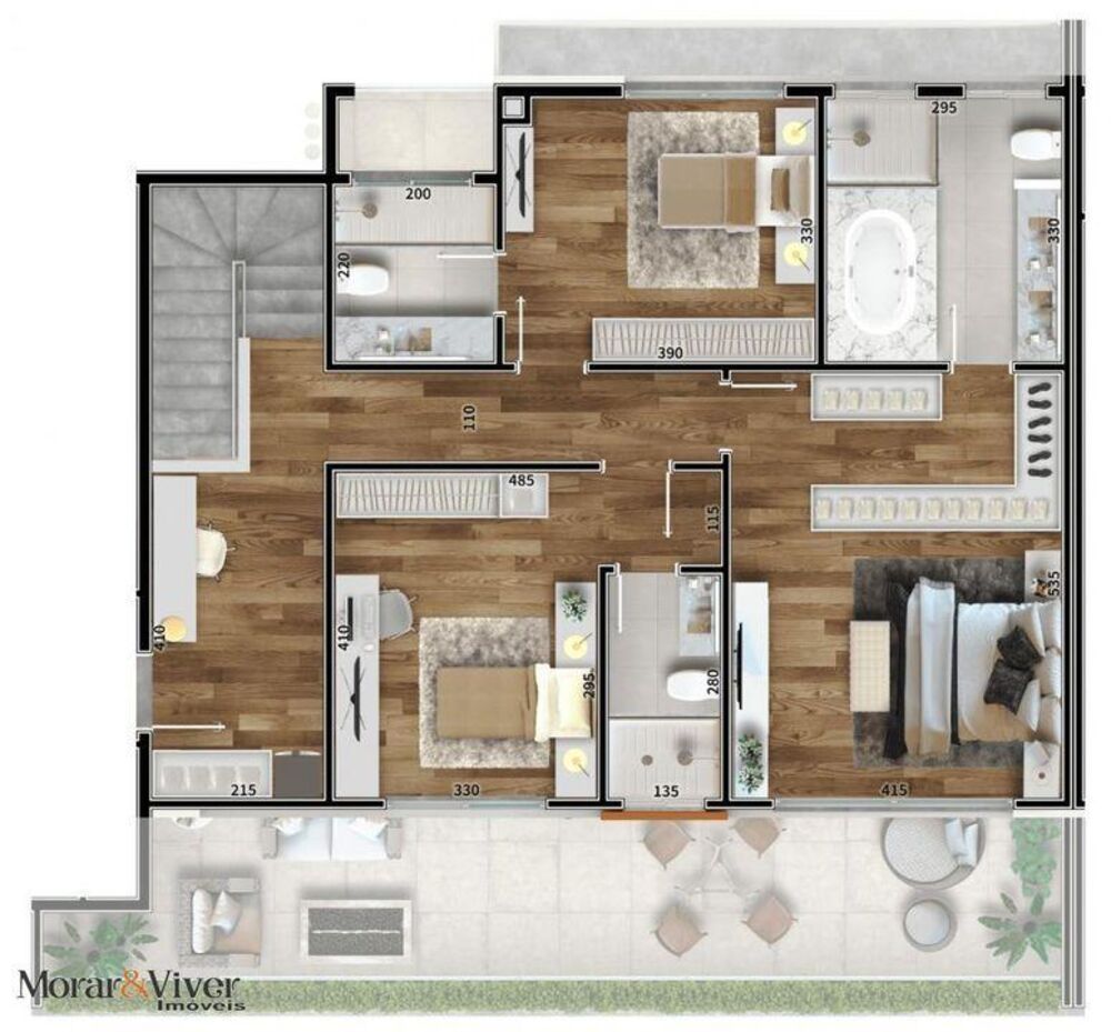 Apartamento à venda com 3 quartos, 143m² - Foto 14