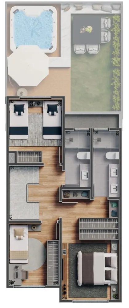 Casa, 3 quartos, 157 m² - Foto 10