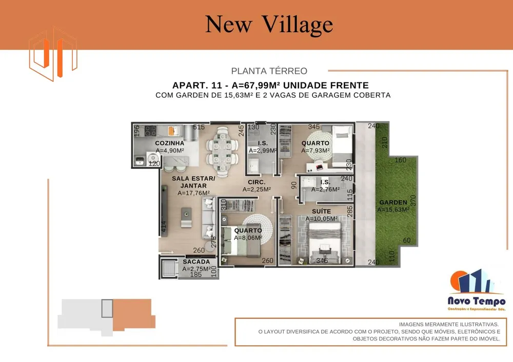 Apartamento, 3 quartos, 71 m² - Foto 6