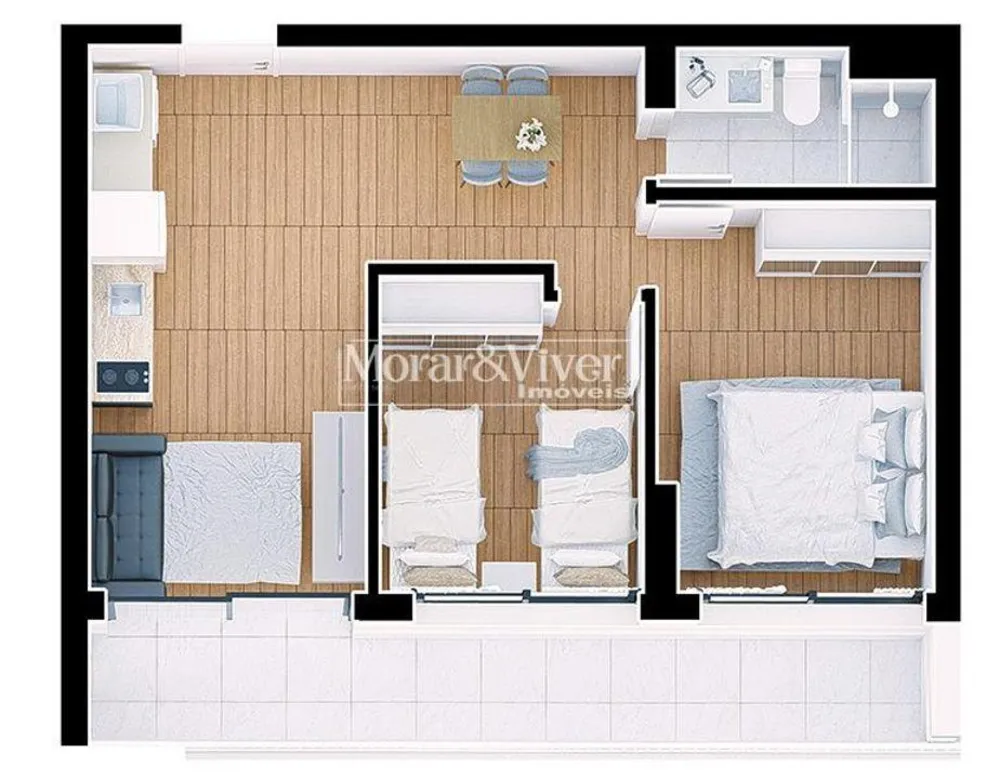 Apartamento, 1 quarto, 29 m² - Foto 14