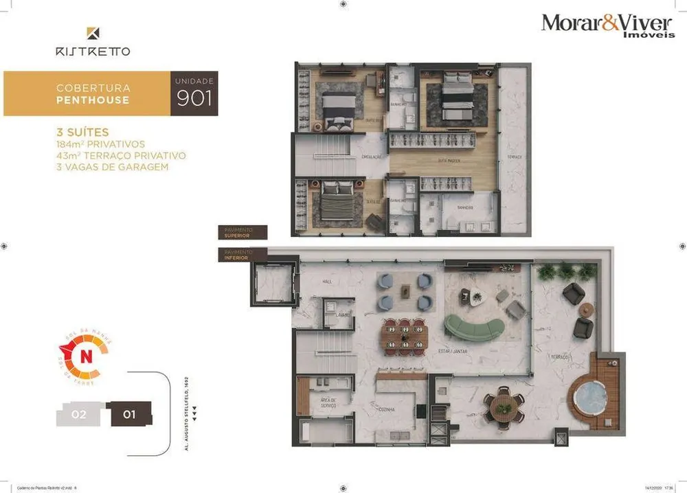 Apartamento, 3 quartos, 228 m² - Foto 6