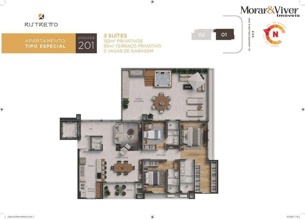 Apartamento, 3 quartos, 228 m² - Foto 12