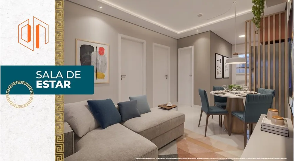 Casa, 2 quartos, 53 m² - Foto 1