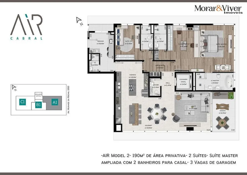 Apartamento, 3 quartos, 190 m² - Foto 18