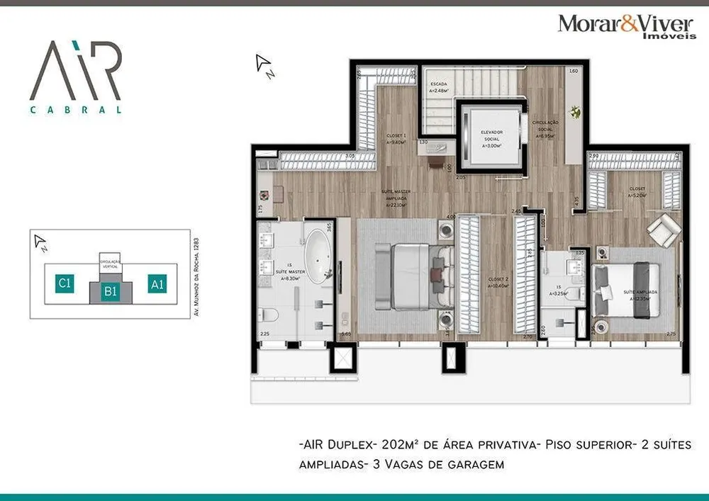 Apartamento, 3 quartos, 190 m² - Foto 22