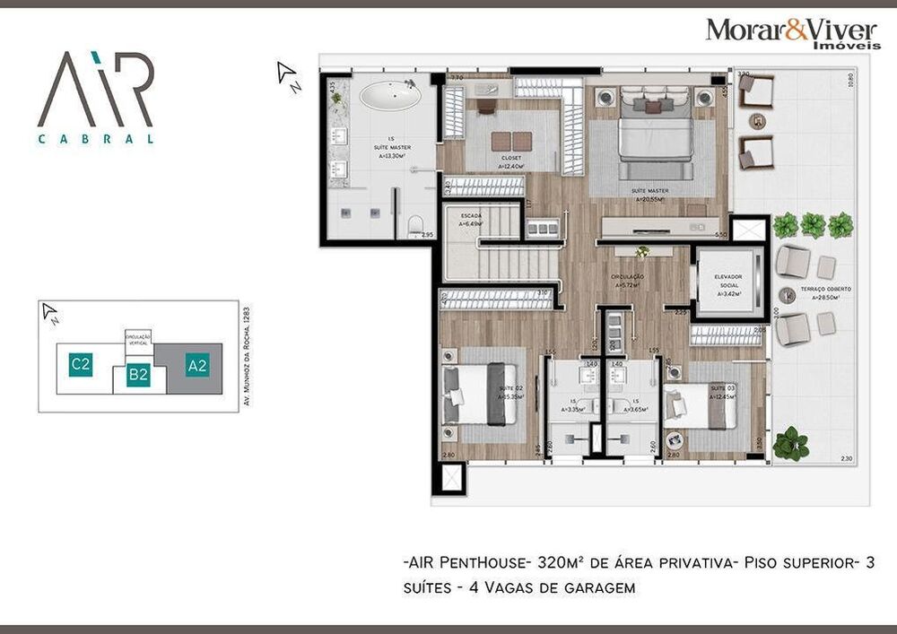 Apartamento, 3 quartos, 190 m² - Foto 8