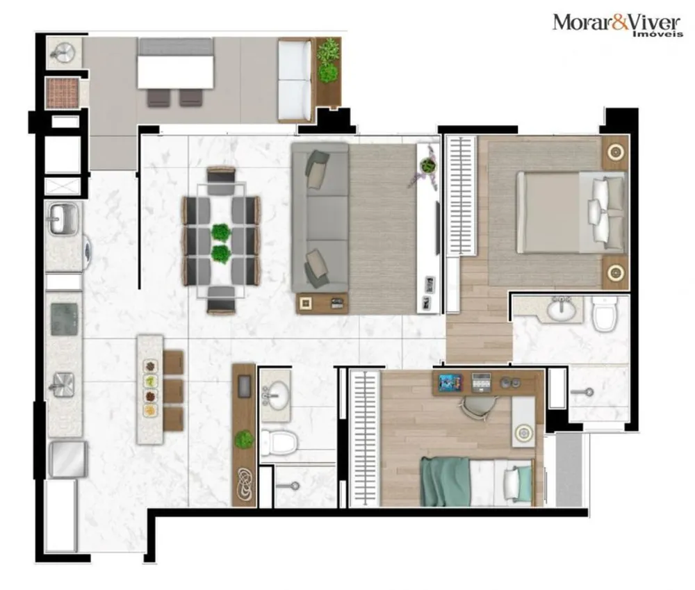 Apartamento, 3 quartos, 78 m² - Foto 15