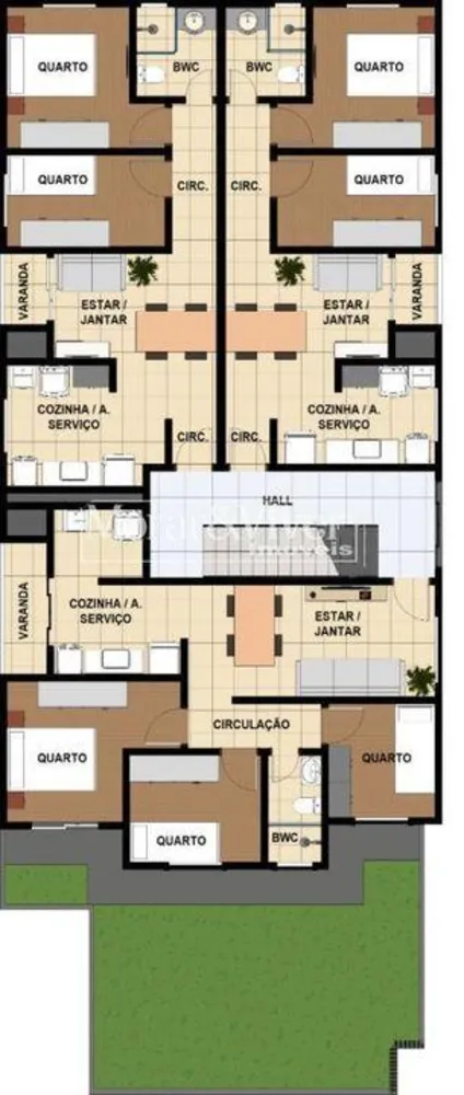 Apartamento, 3 quartos, 63 m² - Foto 14