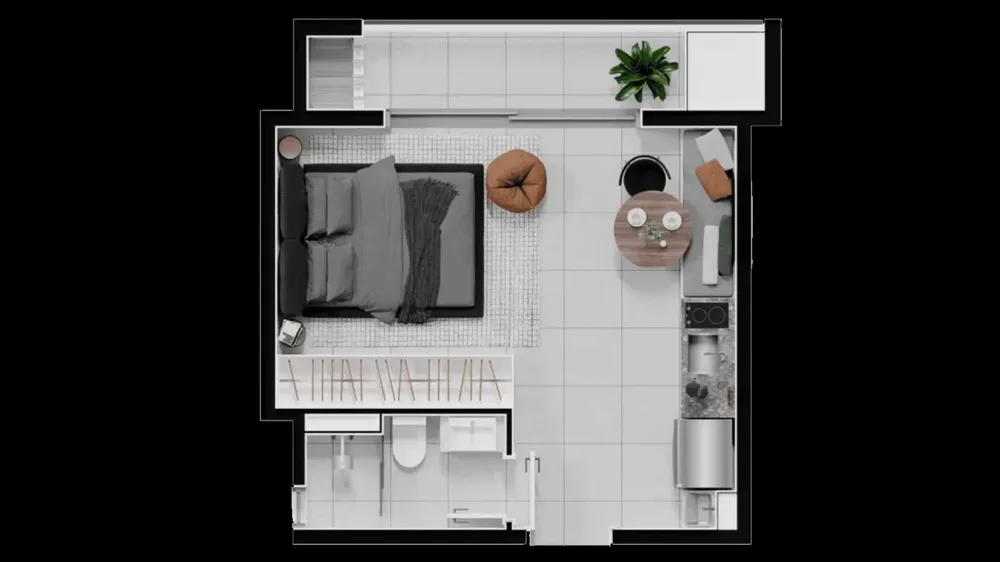 Apartamento, 2 quartos, 48 m² - Foto 12