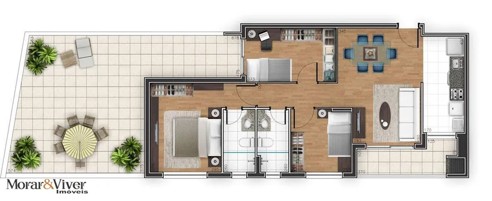 Cobertura, 3 quartos, 132 m² - Foto 22