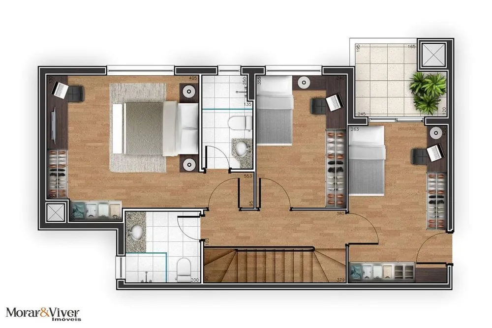 Cobertura, 3 quartos, 132 m² - Foto 14