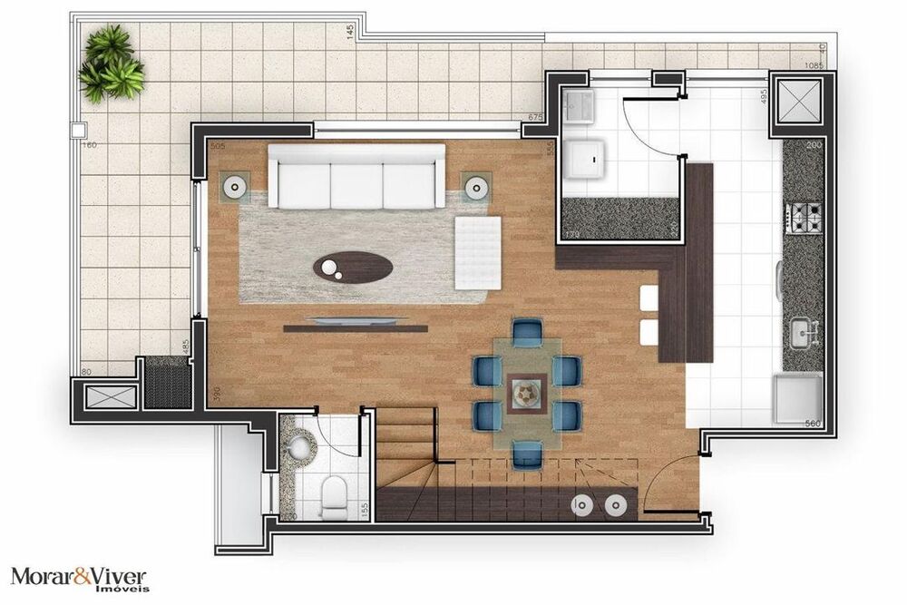Cobertura à venda com 3 quartos, 132m² - Foto 9