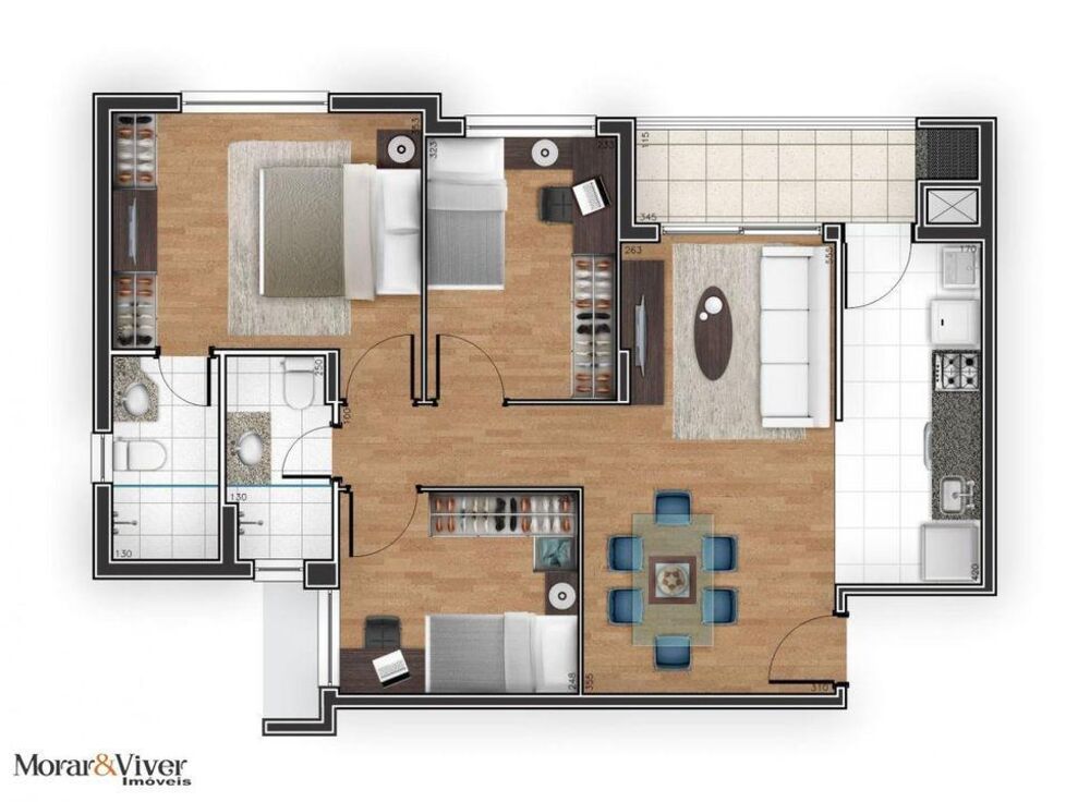 Cobertura à venda com 3 quartos, 132m² - Foto 12