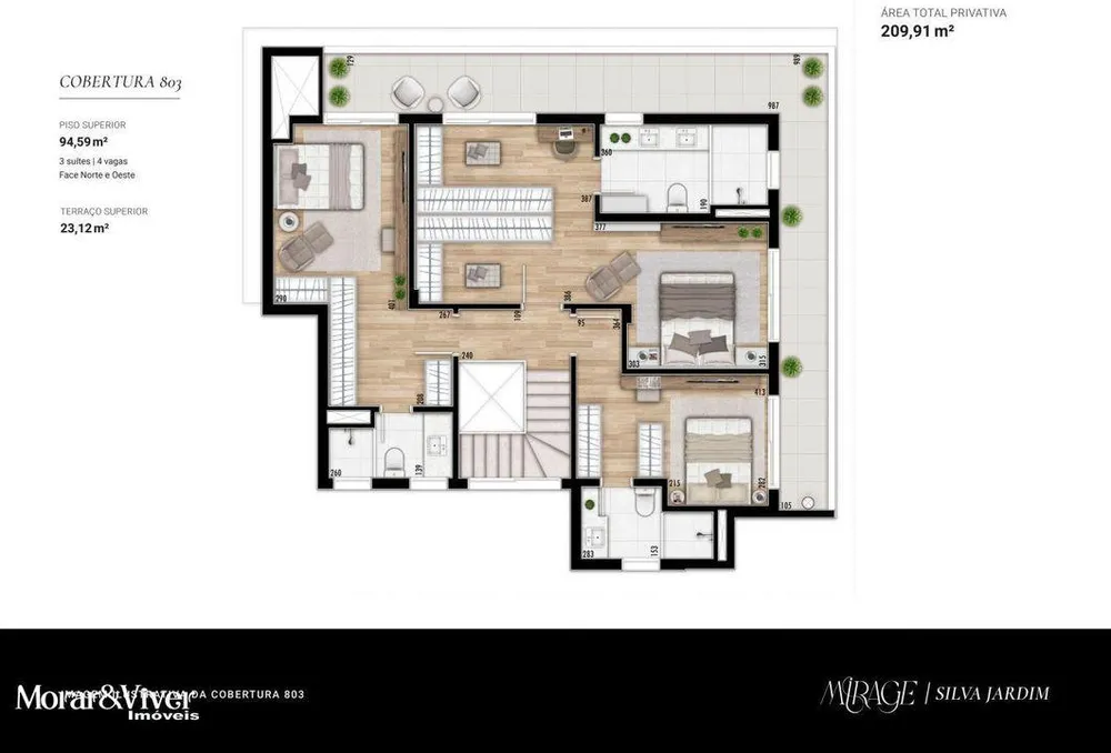 Apartamento, 3 quartos, 150 m² - Foto 8
