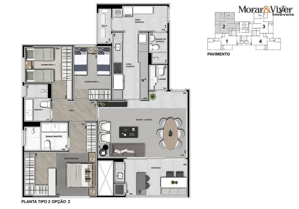 Apartamento, 3 quartos, 131 m² - Foto 13