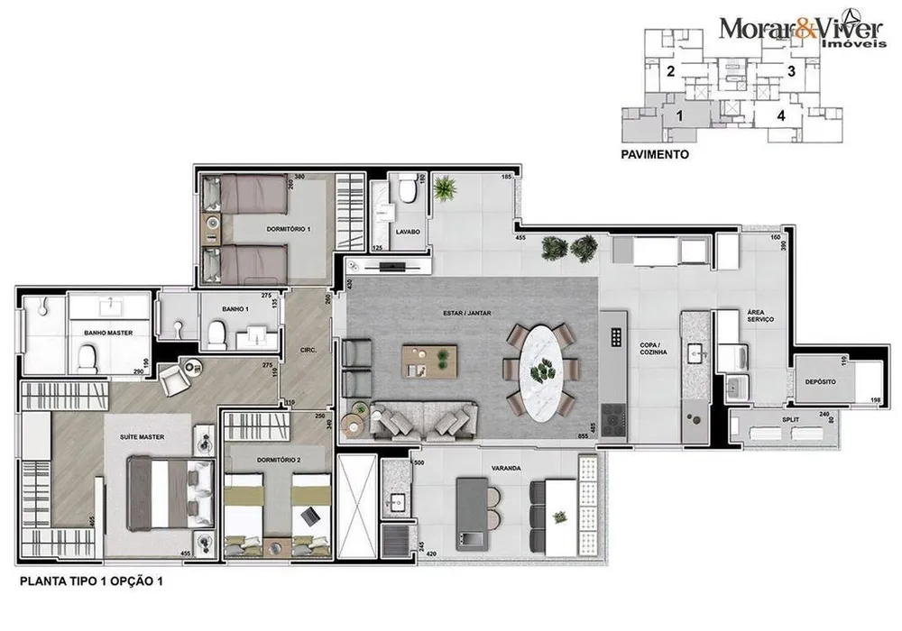 Apartamento, 3 quartos, 131 m² - Foto 10