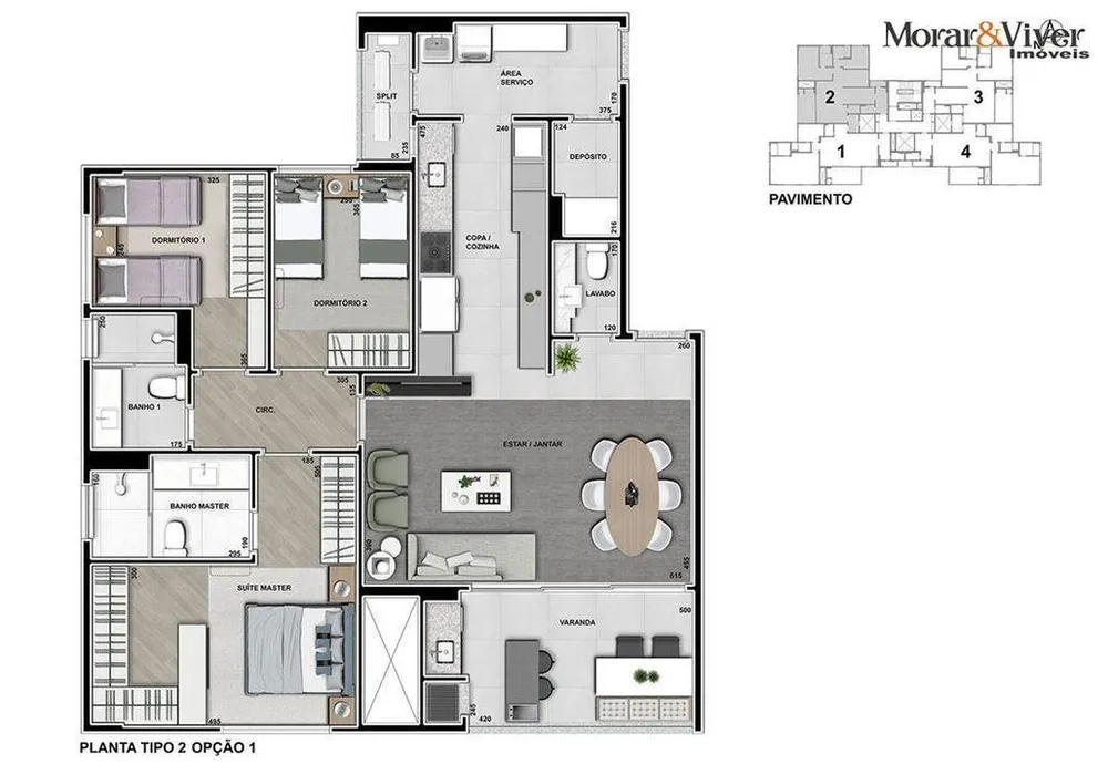 Apartamento, 3 quartos, 131 m² - Foto 8