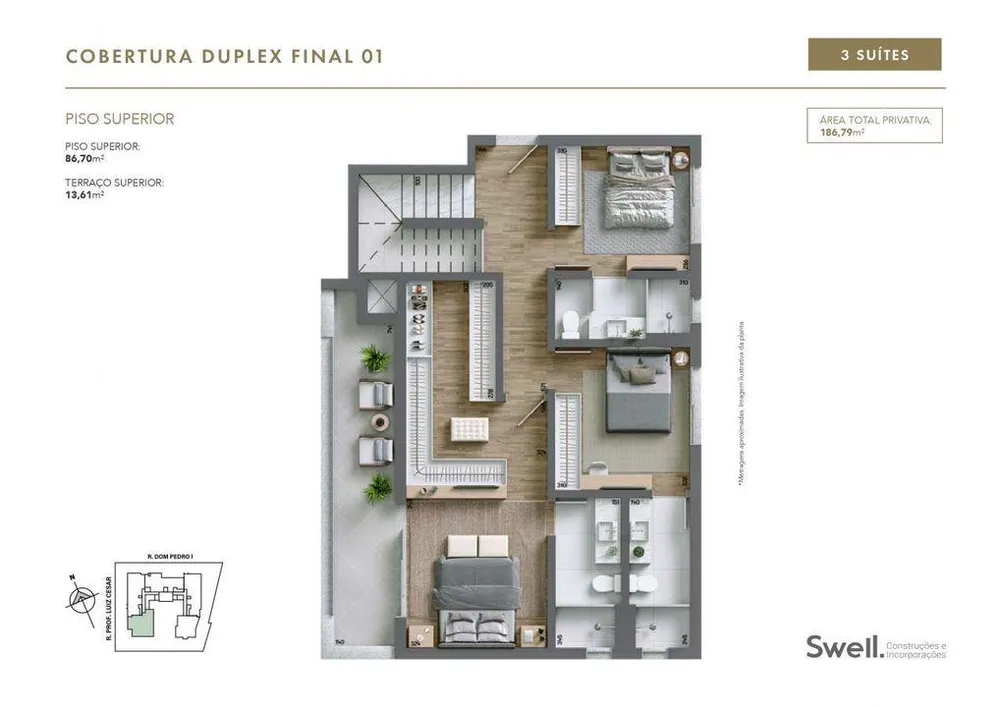 Apartamento, 3 quartos, 114 m² - Foto 12