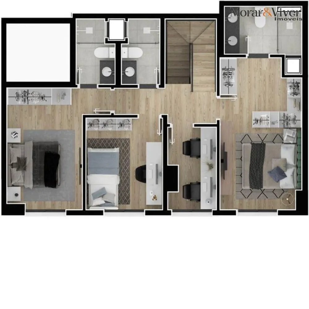 Apartamento, 3 quartos, 86 m² - Foto 9