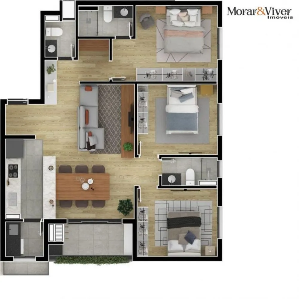 Apartamento, 3 quartos, 86 m² - Foto 10