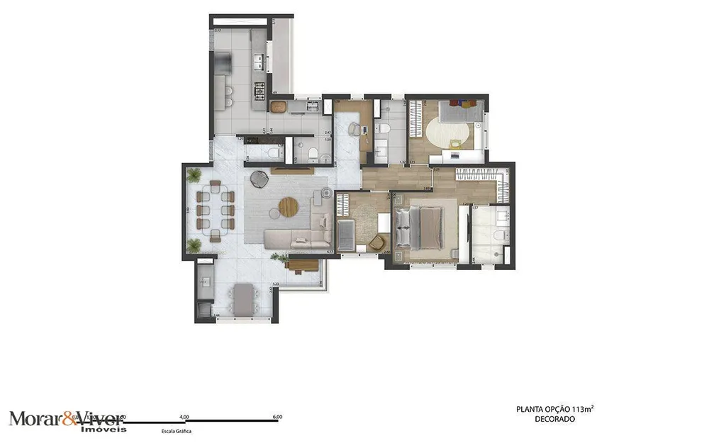 Apartamento, 3 quartos, 113 m² - Foto 8