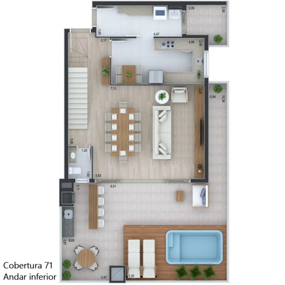 Apartamento, 3 quartos, 119 m² - Foto 13