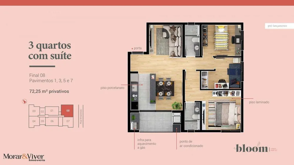 Apartamento, 2 quartos, 56 m² - Foto 15