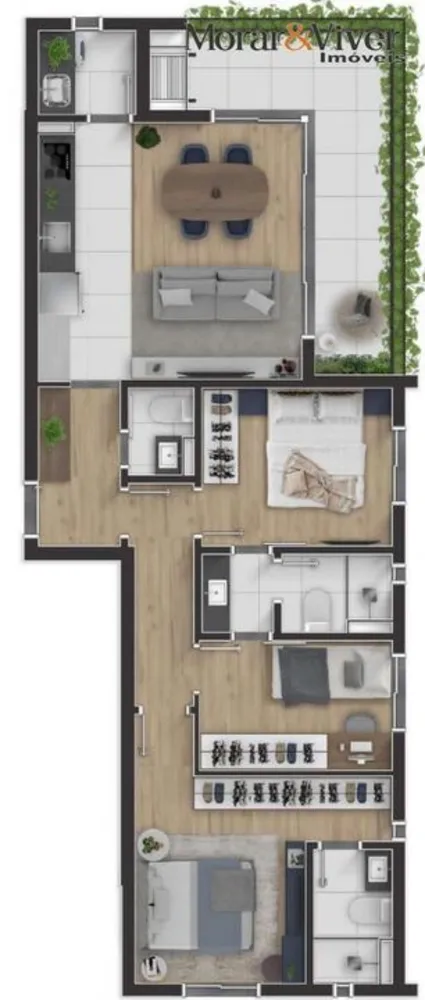Apartamento, 3 quartos, 79 m² - Foto 11