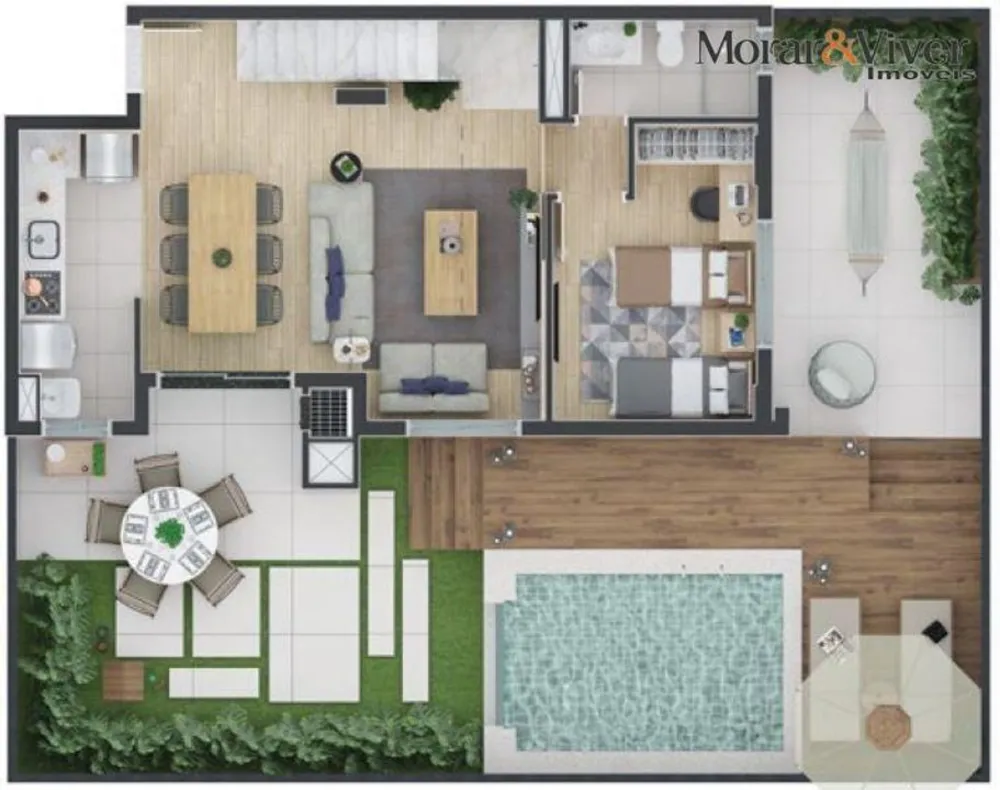 Apartamento, 2 quartos, 55 m² - Foto 2