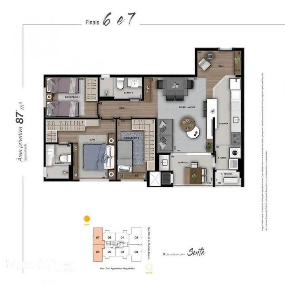 Apartamento, 2 quartos, 66 m² - Foto 21