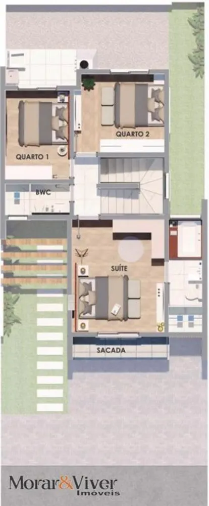Sobrado, 3 quartos, 125 m² - Foto 12