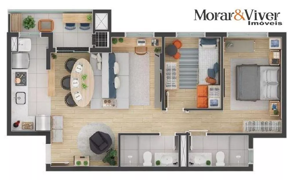 Apartamento à venda com 1 quarto, 28m² - Foto 30