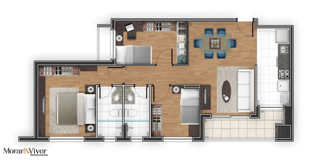 Apartamento, 3 quartos, 78 m² - Foto 10