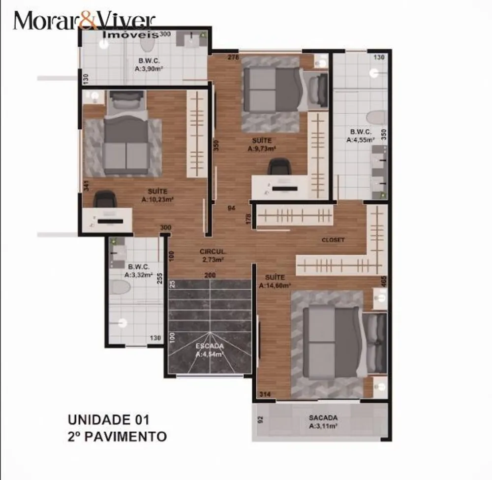 Sobrado, 3 quartos, 135 m² - Foto 10