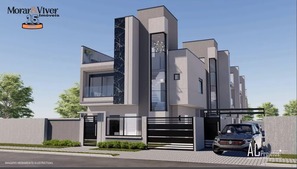Sobrado, 3 quartos, 127 m² - Foto 1