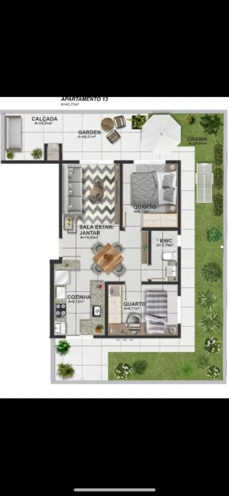 Apartamento, 3 quartos, 62 m² - Foto 11