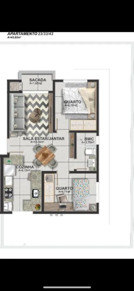 Apartamento, 3 quartos, 62 m² - Foto 12