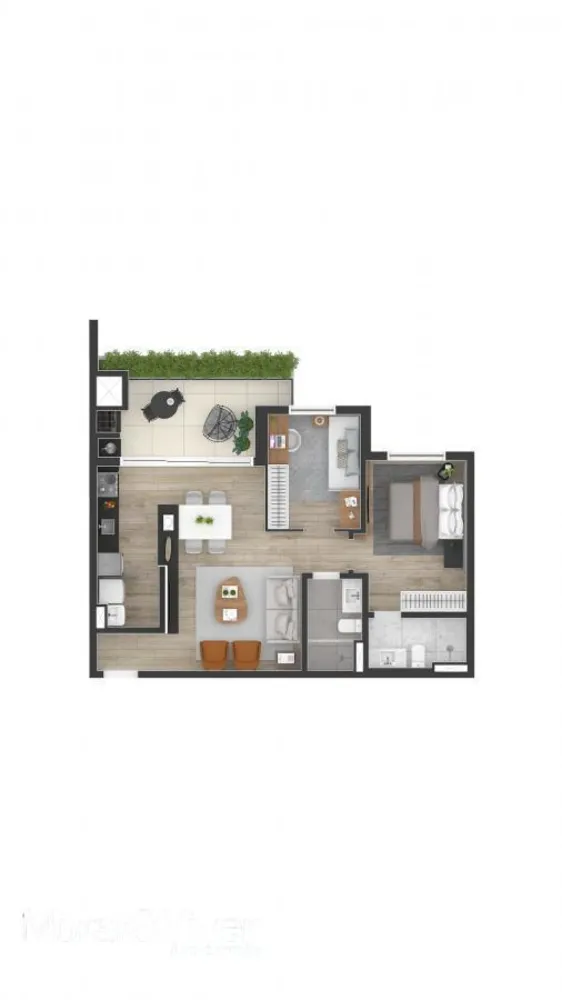 Apartamento, 2 quartos, 73 m² - Foto 6