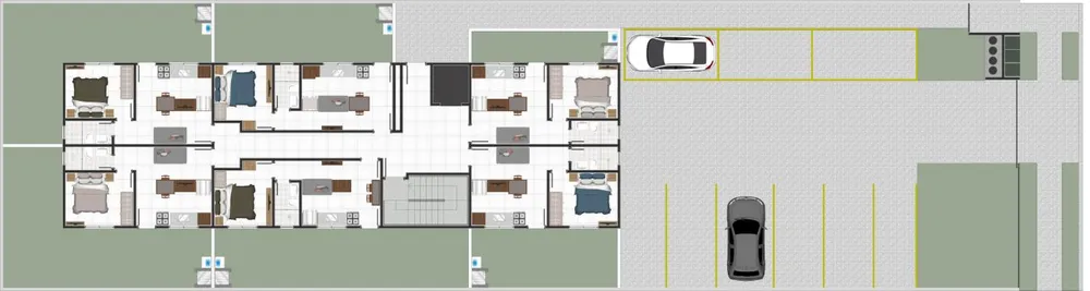 Apartamento, 1 quarto, 25 m² - Foto 3