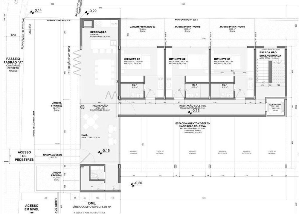 Apartamento, 1 quarto, 23 m² - Foto 1