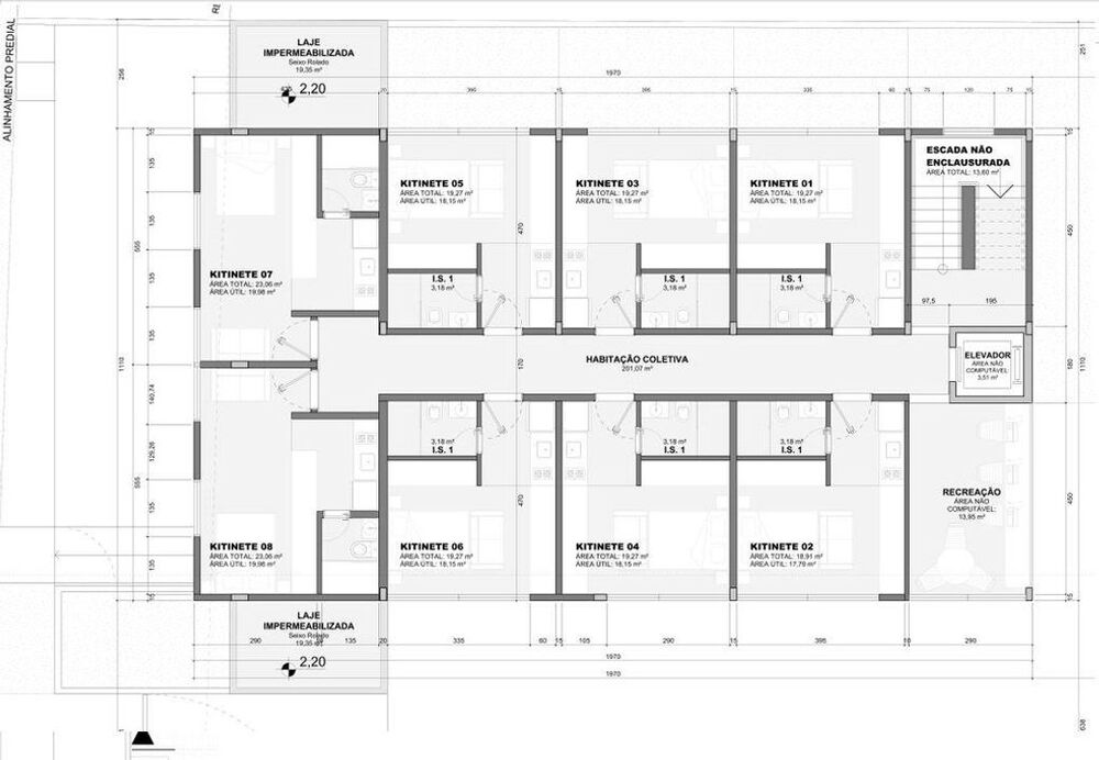 Apartamento, 1 quarto, 23 m² - Foto 7