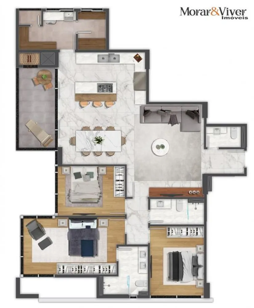 Apartamento, 2 quartos, 111 m² - Foto 14
